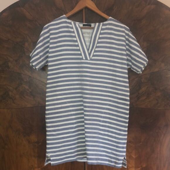 ATM (from REVOLVE)  Anthony Thomas Melillo Striped Dress MINIMALIST TRAVEL VACAY - Picture 2 of 7